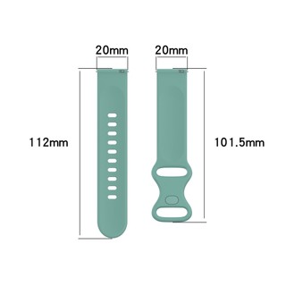 Dây đeo silicon mềm 20 / 22mm cho Amazfit Bip 6 5 3 / GTS2 GTS3 GTS4 / GTR mini 2 2e 3 Pro 4 Vòng đeo tay thay thế