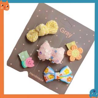 5 Cái / gói Kẹp Tóc Cho Chó Yorkshire Terrier BB Kẹp Tóc Teddy Puppies Dây Cao Su Grunge Kẹp Malz Đầu Thú Cưng Trang Trí