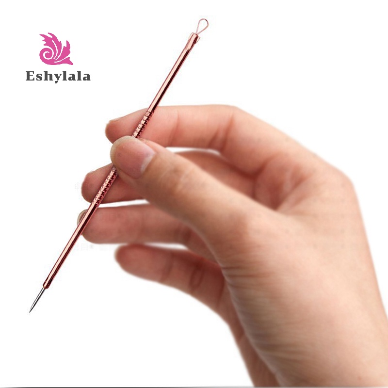 4 Cái / bộ Dụng Cụ Loại Bỏ Mụn Đầu Đen Mụn Đầu Đen Bằng Thép Không Gỉ [MỚI]