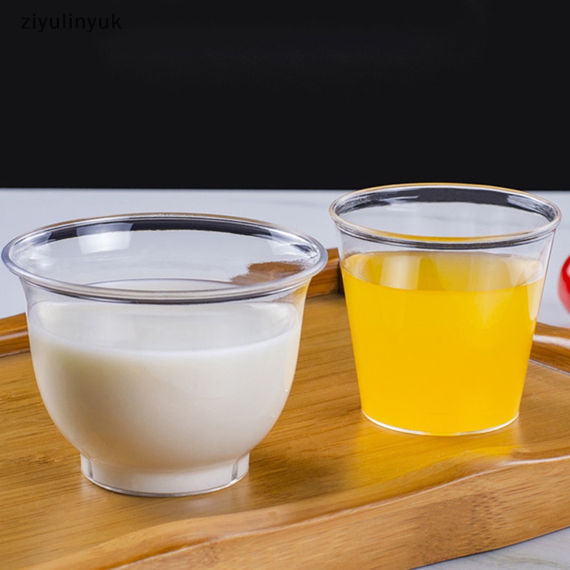 Ziyulinyuk 30 / 36 / 50 Chiếc Kính Bắn Nhựa Trong Suốt Thạch Cốc Plastique Tumblers EN