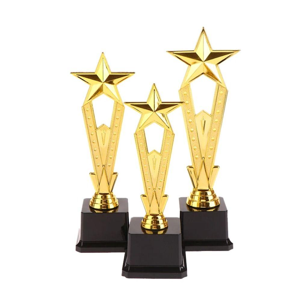 Cúp giải thưởng ESSENCEH, Cốc ngôi sao nhựa, Cúp thi nhảy múa hát vàng trường học, quà tặng mẫu giáo