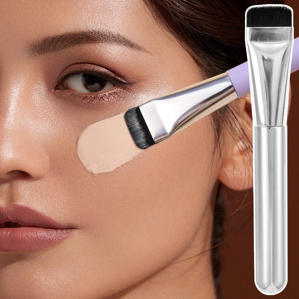 Cọ Trang Điểm Đầu Dẹt Siêu Mỏng Dùng Tạo Khối / Kem Nền BB / Kem Nền Chuyên Nghiệp Cho Nữ