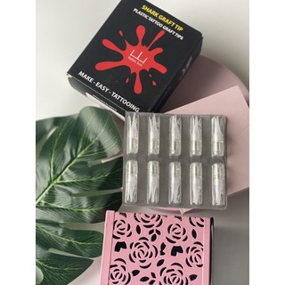 -Đầu ghép thương hiệu SHARK GRAFT TIP ( Robin Son), đầu ghép cá mập Shark Tip chuyên dụng cho máy xăm thần thánh