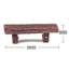 Ghế Gỗ Mini PWSEND, Tượng Vườn Cổ Tích Búp Bê Công Viên Ghế Dự Bị Thu Nhỏ, DIY Cặp Đôi Lãng Mạn Ghế Nhựa