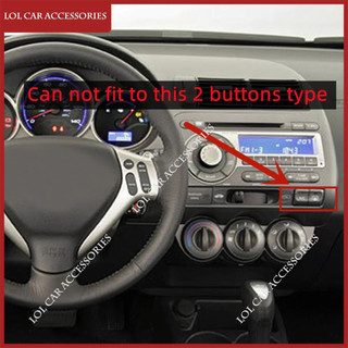 LCA 9 Inch Dành Cho Xe HONDA Fit Jazz City 2004-2007 Radio Car Android MP5 Player Vỏ Khung 2Din Đầu Đơn Vị Fascia Dash Cover
