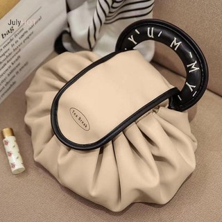 Julyhot Túi đựng mỹ phẩm dây rút chống thấm nước Dung tích lớn Túi đựng túi xách di động Massivedeals