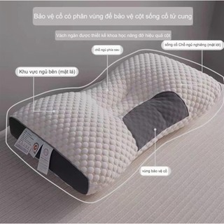 Gối GÒN tự nhiên cao cấp chống ngáy hỗ trợ giảm mỏi cổ vai gáy siêu mềm dễ chịu ngủ ngon sâu