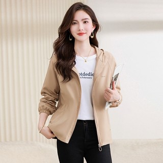 Áo Khoác Hai Lớp Dáng Rộng Phong Cách Thể Thao Thời Trang Xuân Thu Hàng Mới Dành Cho Bạn Nữ