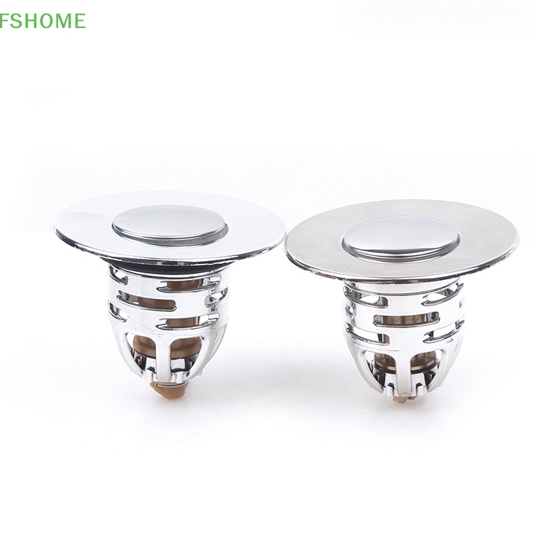 Gcdhome Sáng Tạo Bồn Tắm Cắm Nắp Lật Rửa Bounce Up Bấm Loại Thoát Nước Lọc Phụ Kiện Nhà Bếp Chặn Phòng Tắm HOT