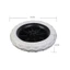 BORAGETE 2 Chiếc Shoppin Xe Bánh Xe, Thay Thế Bánh Xe Lốp Linh Hoạt, Thời Trang 6.3Inch EVA Chống Trượt Du Lịch Xe Đẩy Bánh Phụ Kiện Hành Lý