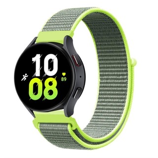 Dây Đeo nylon Phong Cách Thể Thao Mới Năm 2023 Cho Đồng Hồ Thông Minh samsung galaxy watch 6 5 pro / 4 / classic / gear s3 frontier / active 22mm 20mm