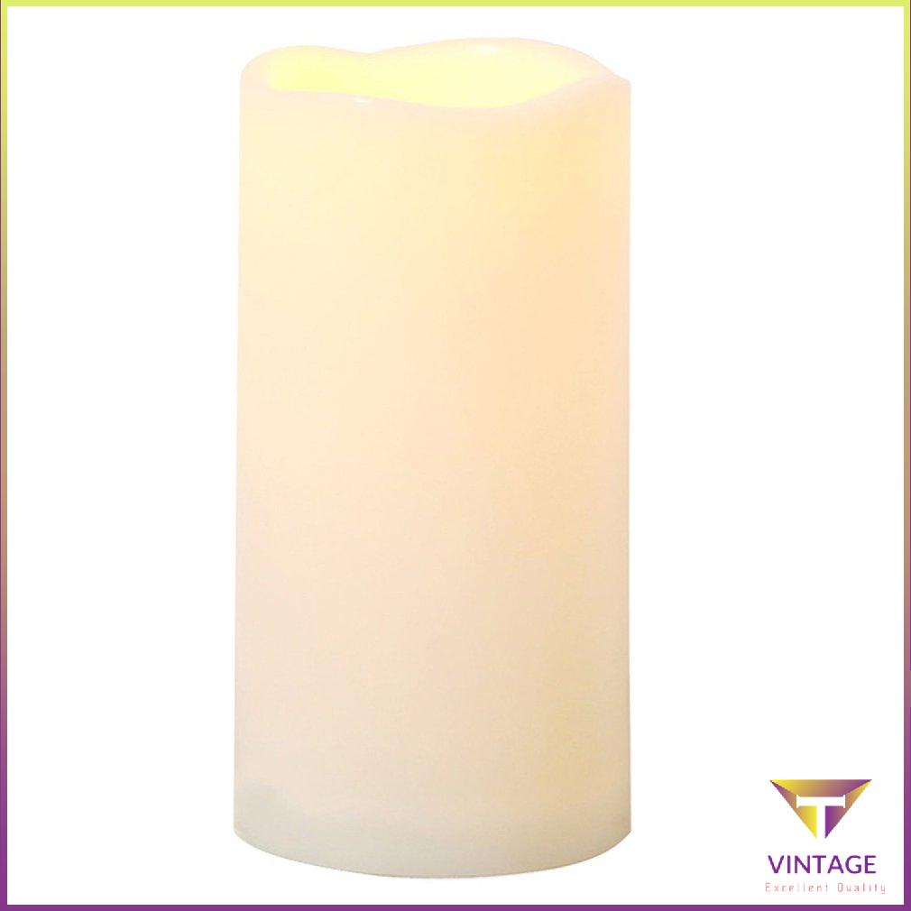 Led Electronic Candle Notch Tea Wax Lamp Wave Mouth Small Yellow Light [Z/8] Shopee Việt Nam
