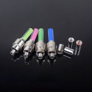 Set 2 Đèn LED gắn bánh xe đạp/ xe máy - Đèn van xe - SUNND