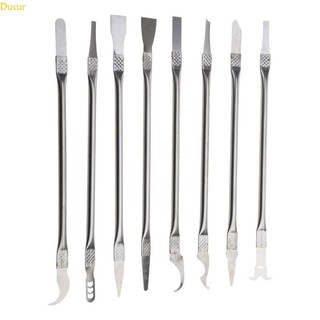 Dusur Set 8 Dụng Cụ Tháo Gỡ burin Bằng Kim Loại Chuyên Dụng Cho crowbar opening