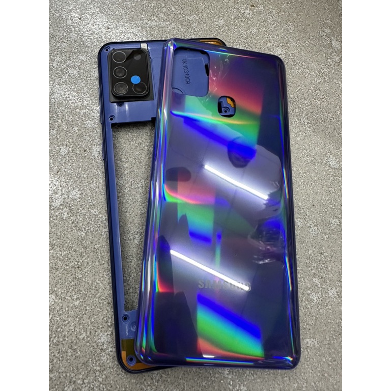 vỏ/lưng samsung a21s XANH