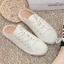 Giày Sục Nữ Zara Đế Độn 2 Màu Đen Kem Siêu Hot