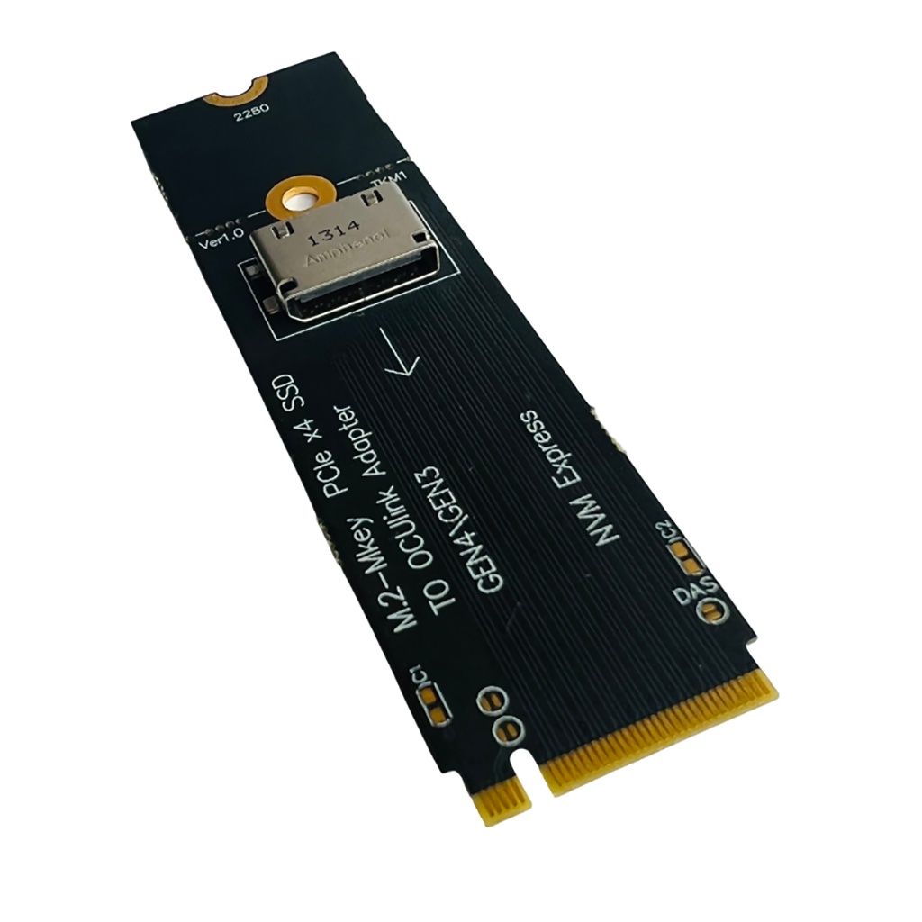 Thẻ Chuyển Đổi pci-e x4 ssd Sang u.2 oculink sff-8612 gen4 / gen3 2.5 inch nvme u.2 (sff 8639) Sd pci-e