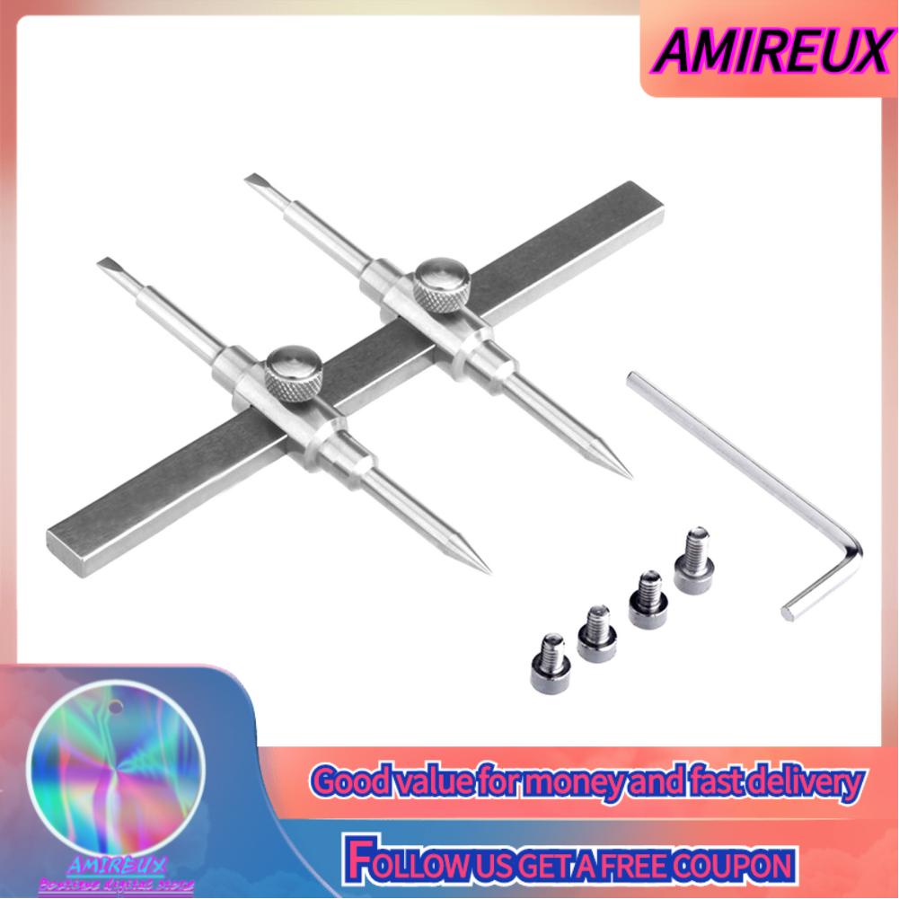 Amireux Lens Spanner Wrench Sturdy Double Headed Quick Positioning