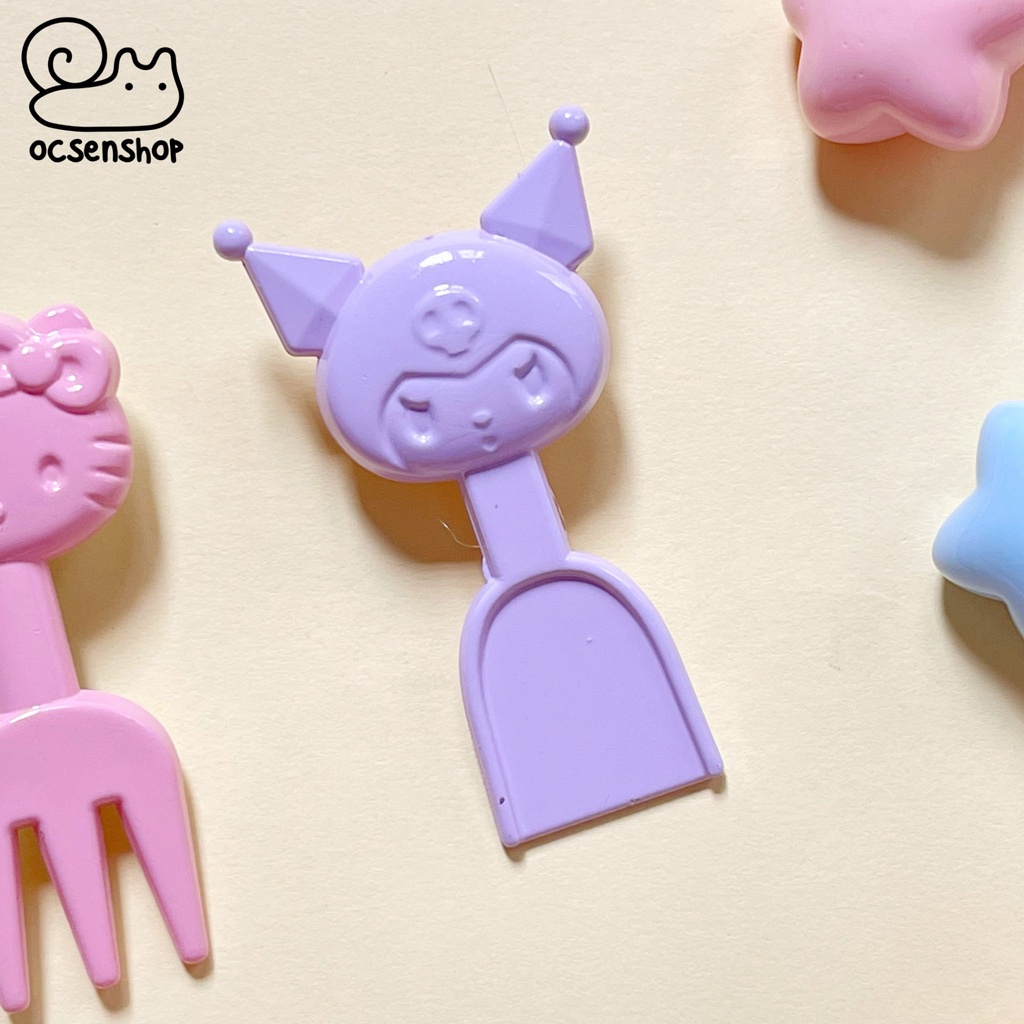 Set kẹp tóc dụng cụ Sanrio (Giao ngẫu nhiên 2c)