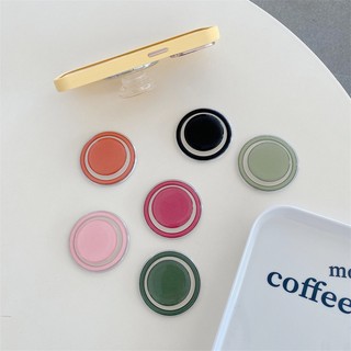 Ốp Điện Thoại Có Giá Đỡ Từ Tính Cho iphone 15 14 13 12 pro max 14 plus macaron hf5
