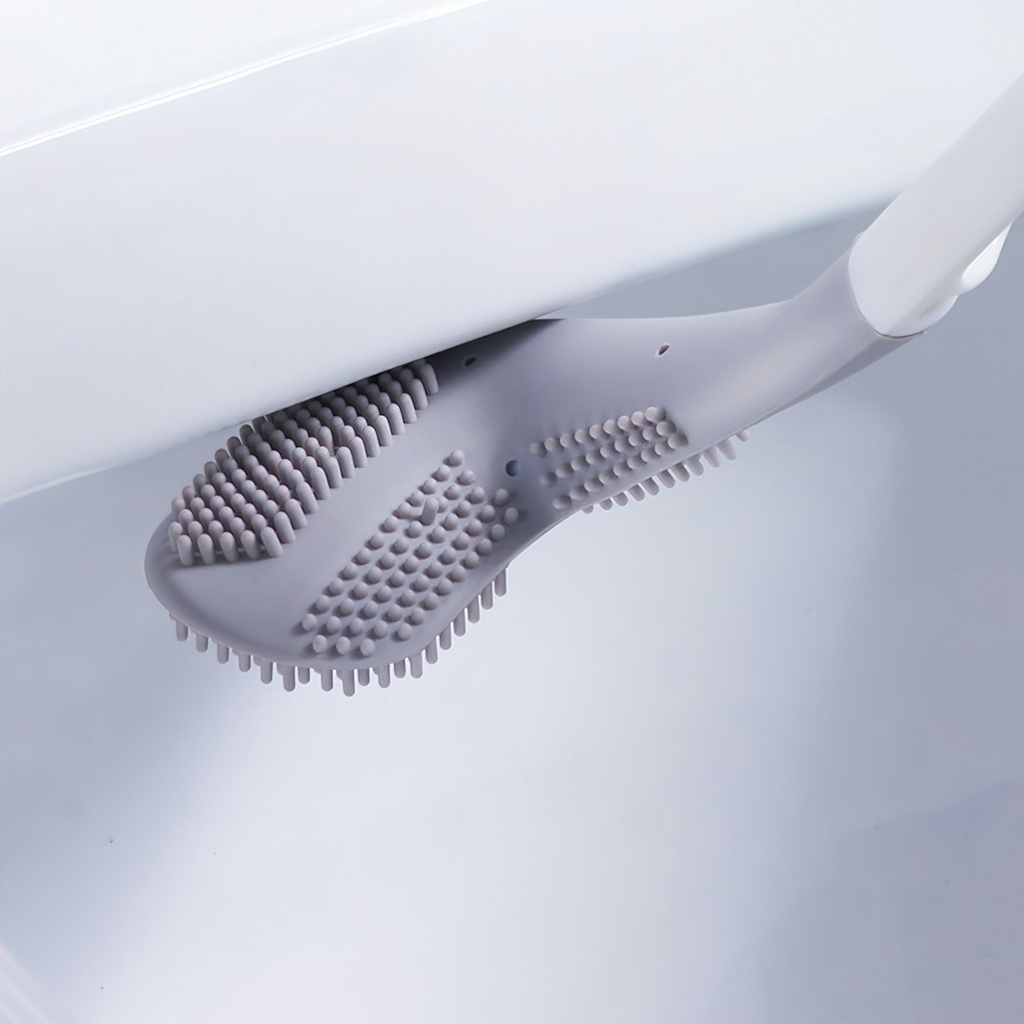 Giá sỉ - Chổi Cọ Nhà Vệ Sinh, Cây Cọ Toilet Bồn Cầu Bằng Silicon Mẫu Mới - FETA