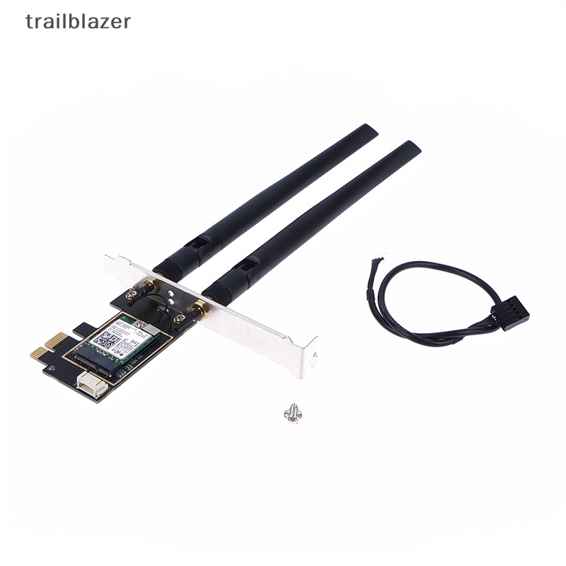 Thẻ wifi không dây băng tần kép 2.4g / 5g 7260ac Dành cho máy tính / máy tính để bàn 1200mbps 4.0 Mới