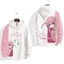 YB1 Bocchi The Rock Áo Khoác Anime Dài Tay Top Nữ Cosplay Gotou Hitori 3D Áo Chui Đầu Thời Trang Oversize BY