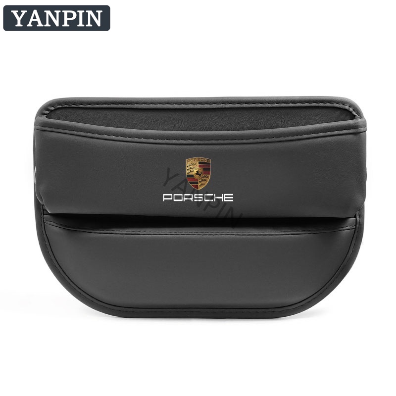 Túi Da Đựng Đồ Gắn Khe Hở Ghế Ngồi Xe Hơi porsche macan 917 718 911