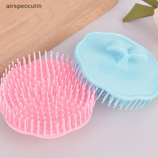 Airspecutin Dầu Gội Bàn Chải Người Lớn Da Đầu Mềm Lược Keo Tóc Dài Massage Da Đầu EN