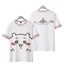 SY3 Chiikawa Anime Áo Sơ Mi Tay Ngắn Top Unisex Cosplay 3D Tee Đồ Họa Thời Trang Áo Thun Thường Ngày Plus Kích Thước YS3