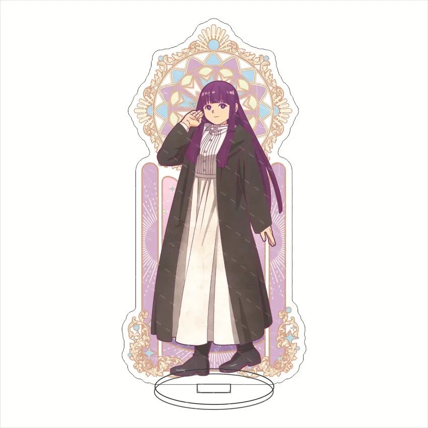Mô hình Standee Anime zv Frieren At The Funeral Frieren Himmel SOUSOU NO FRIEREN Phụ kiện trang trí để bàn góc học tập