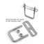 YYlingx 2 Bộ Kẹp Vuông, Kẹp Chữ U Ống Vít Inox 304, Bền Với Vách Ngăn M6 Góc Phải U-Bolt Squa Bu Lông