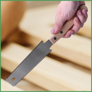 Lưỡi Cưa Cầm Tay Hai Mặt Tay Cầm Bằng Gỗ Trọng Lượng Nhẹ Dùng Làm Mộc DIY