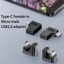 GODD Micro USB sang USB C Adapter 90 Độ Micro USB sang Type C Chuyển Đổi Dữ Liệu Kết Nối Cho Điện Thoại Thông Minh Xe Navigat