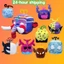 ✌Giá thấp nhất✌Blox Fruits Plush toy Box Trái ác quỷ đồ chơi blox fruits trò chơi ngoại vi sang trọng con búp bê hộp