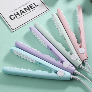 Máy Duỗi / Uốn / Duỗi Tóc mini Có Đệm Tạo Kiểu Tóc Sành Điệu