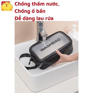 Túi đựng đồ trang điểm, đi du lịch Nhựa Bag Da