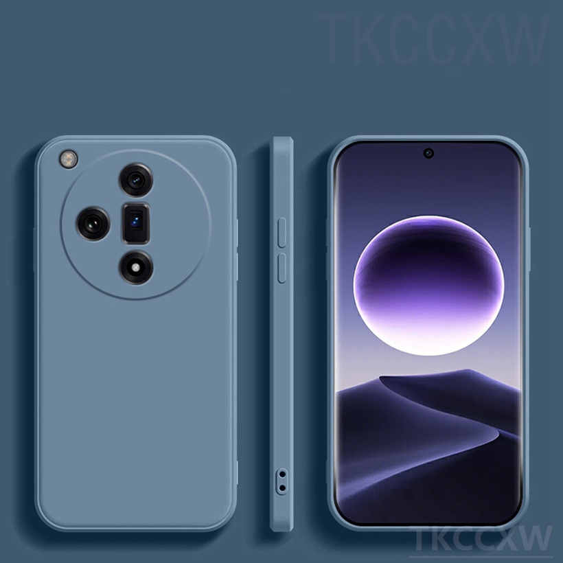 Ốp Điện Thoại Silicon Dẻo Chính Hãng Chống Sốc Dành Cho OPPO Find X7 Ultra X6 Pro