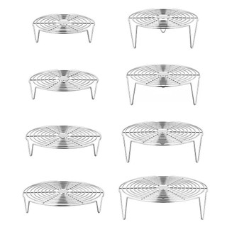 Giá hấp POCKETN đa năng bằng thép không gỉ 304, giá đỡ khay hấp bánh bao trứng, phụ kiện nồi hấp bền bỉ