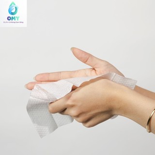 Khăn ướt cho bé Ecobi gói 20 tờ cao cấp không mùi không cồn không parabens