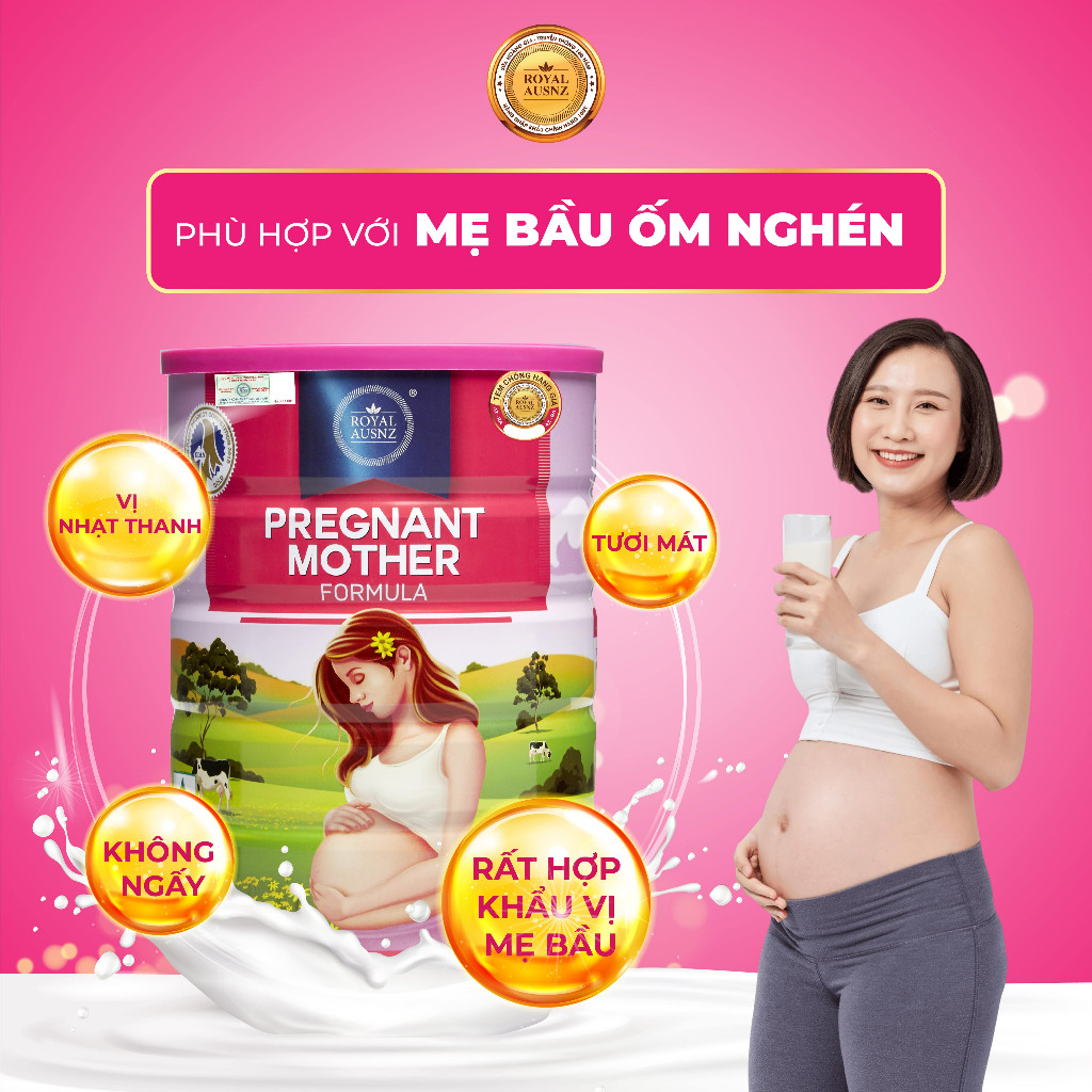 Ảnh Sữa Bột Hoàng Gia Pregnant Mother Formula Dành Cho Phụ Nữ Mang Thai Royal AUSNZ 900g 2
