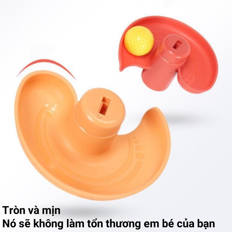 Bé Xoay Theo Dõi Xếp Chồng Montessori CánBóng ThápĐồ Chơi,Tháp Xoay Theo Dõi Bộ Đồ Chơi, Đồ Chơi Bóng Cán