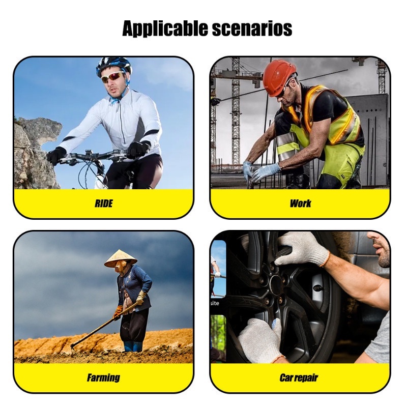 Găng Tay Co Giãn Tốt Chống Trượt Chống Mài Mòn Bảo Vệ Màn Hình Cảm Ứng Đa Năng