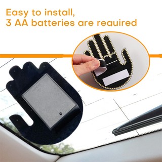 Đèn led Xe Hơi Hình Ngón Tay Giữa Kèm Điều Khiển Từ Xa