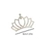 DELMER Trẻ Em Tiara Headband, Hoa Bướm Pha Lê Vương Miện Lược Tóc, Ngọc Trai Ngôi Sao Rỗng Kim Cương Giả Kẹp Tóc Nữ / Trẻ Em
