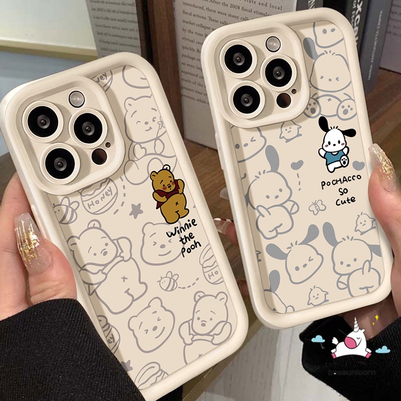 Phim Hoạt Hình Disney Winnie Sanrio Pochacco Cặp Đôi Dành Cho Redmi 14C ...