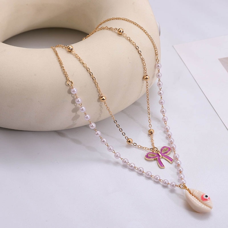 Vòng cổ Nhiều Lớp Mặt Hình Mắt Quỷ May Mắn Thời Trang Cho Nữ