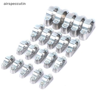 Airspecutin 5 Kẹp Ống Có Vít Từ Sân Tường Cách Xa Tường Thẻ Dòng Ống 16mm 20mm 25mm 32mm EN