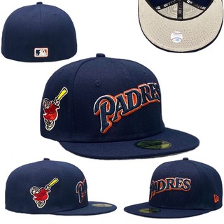 Mlb Mũ Lưỡi Trai Thêu Chữ diego padres Phong Cách Hiphop Cho Nam