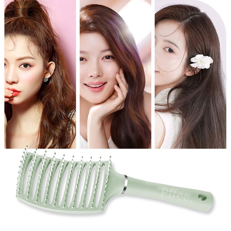 Ảnh Lược chải tóc PFFEE mát xa da đầu dễ dàng làm sạch 2